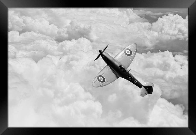Spitfire Recon Framed Print by J Biggadike