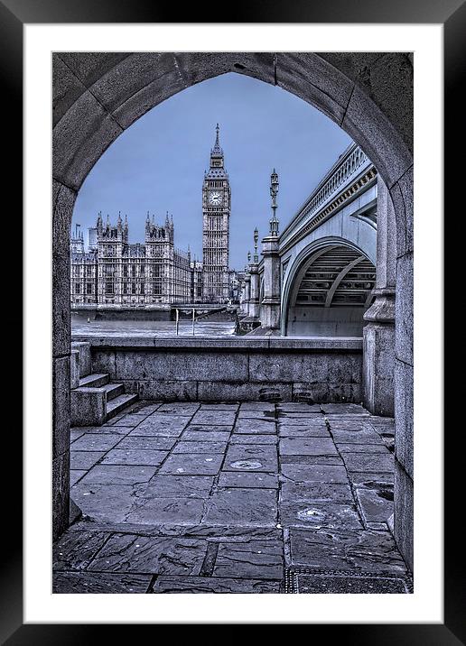 Big Ben London Framed Mounted Print by Philip Pound