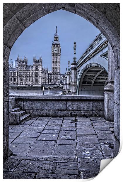 Big Ben London Print by Philip Pound