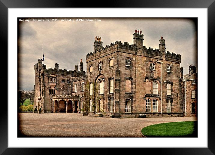 Ripley Castle, North Yorkshire Framed Mounted Print by Frank Irwin