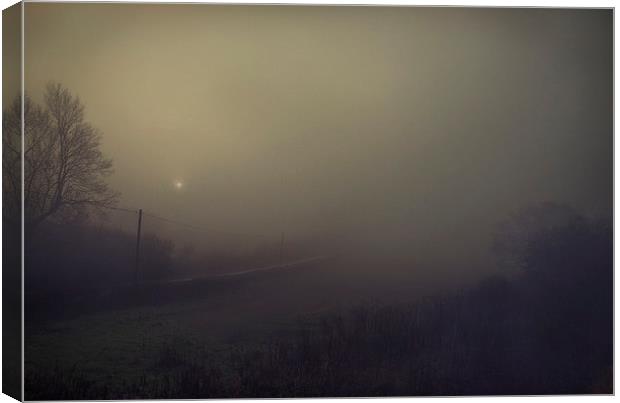 The Fog Canvas Print by Dawn Cox