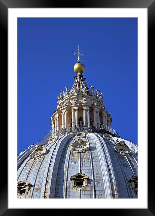 Dome of St Peters Framed Mounted Print by Tony Murtagh