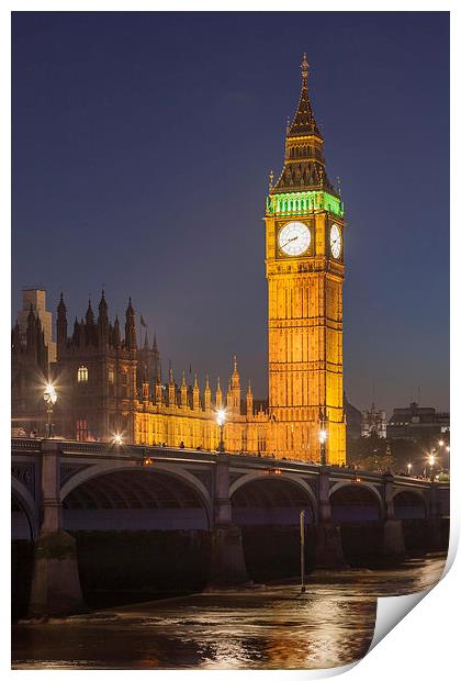 Londons Timeless Icon Print by Tommy Dickson