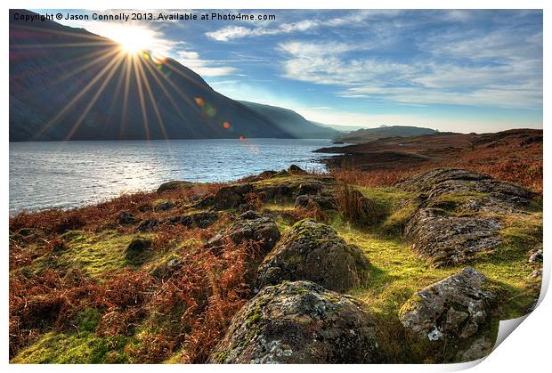 Wastwater Print by Jason Connolly