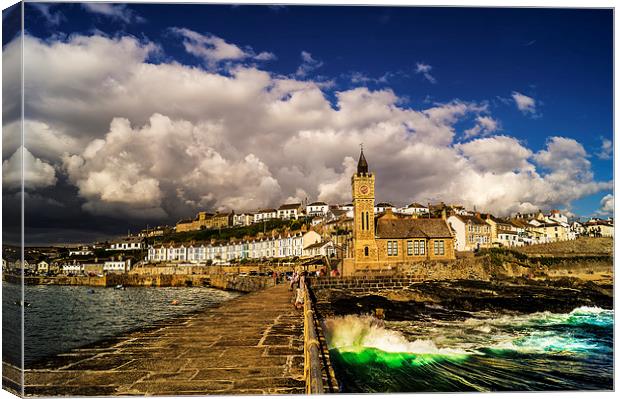 Welcome to Cornwall Canvas Print by Andrew Driver