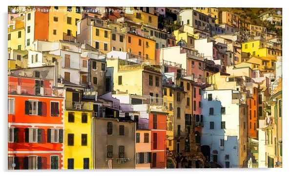 Beauty of Italy Acrylic by Robert Pettitt
