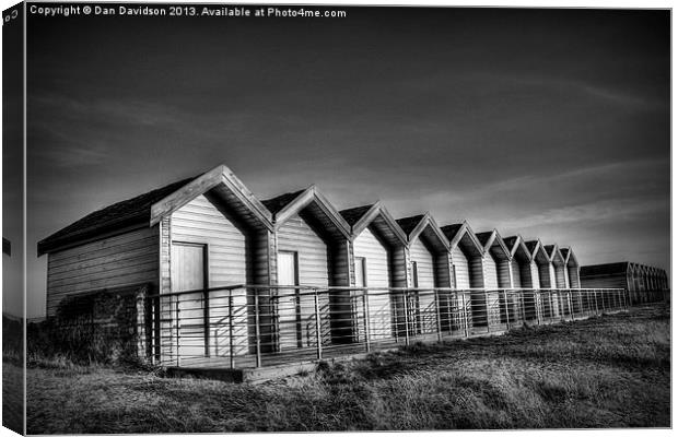 Blyth Black and White Canvas Print by Dan Davidson