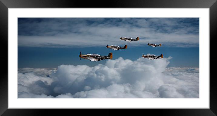 The Patrol Framed Mounted Print by Oxon Images