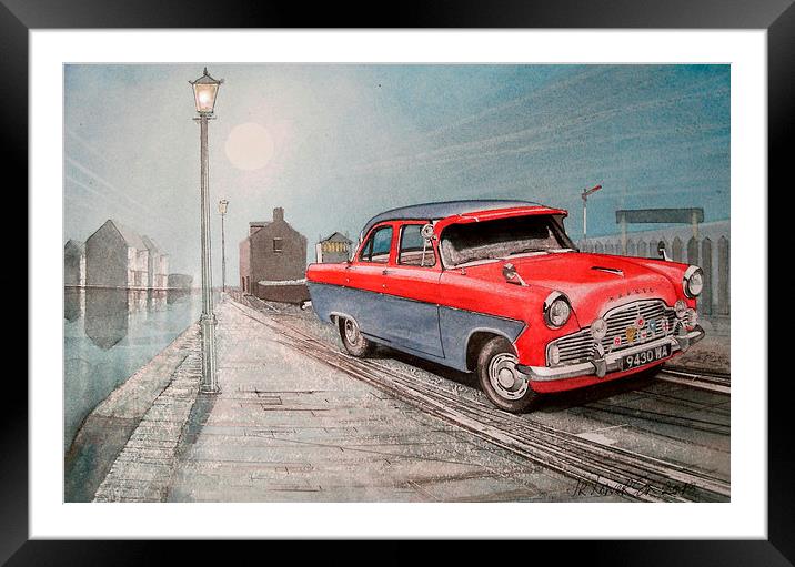 Dreamed a dream by the old canal Framed Mounted Print by John Lowerson