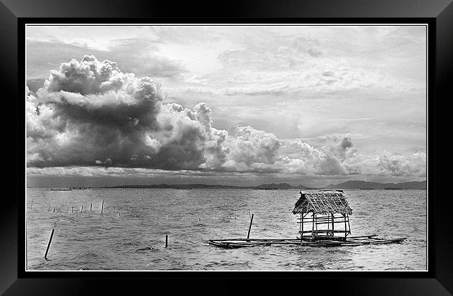 Stormy Day Framed Print by Art Magdaluyo
