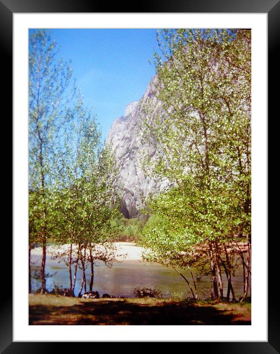 Yosemite Valley Framed Mounted Print by james richmond