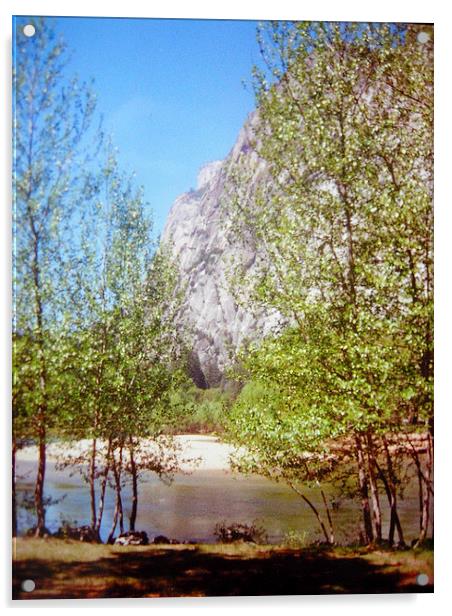 Yosemite Valley Acrylic by james richmond