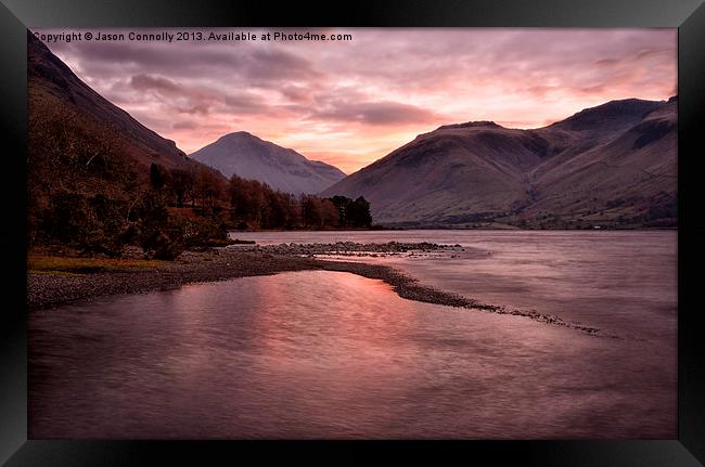 Wastwater Framed Print by Jason Connolly