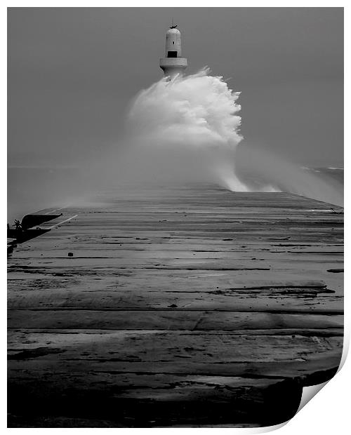 Storm Surge Print by Malcolm Smith