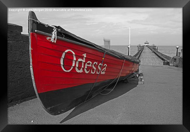 Odessa. Framed Print by John Morgan