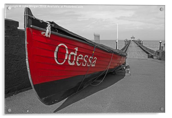 Odessa. Acrylic by John Morgan