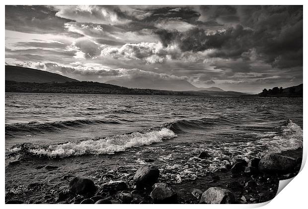 Banks of Loch Lomond Print by Paul Holman Photography