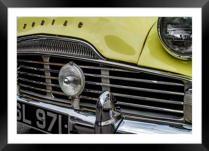Ford Zodiac Framed Mounted Print by Paul Holman Photography