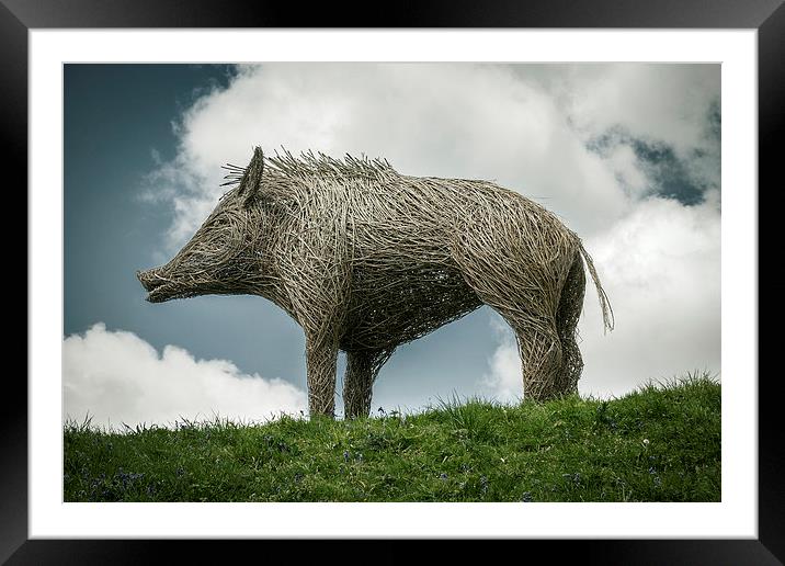 The Welsh Bore Framed Mounted Print by Purple OneTwoEight