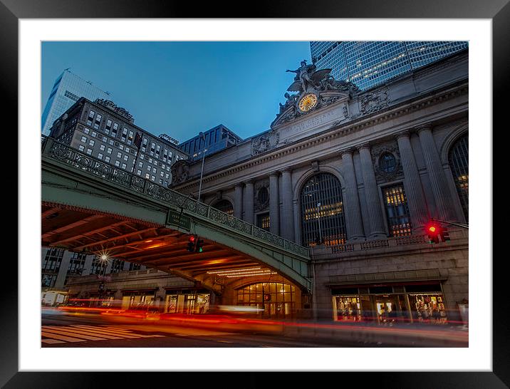 Grand Central Terminal Framed Mounted Print by Susan Candelario