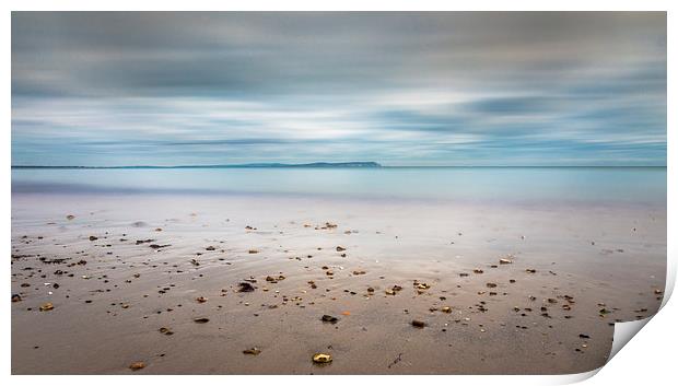 Tranquil Isle of Wight Seascape Print by Daniel Rose