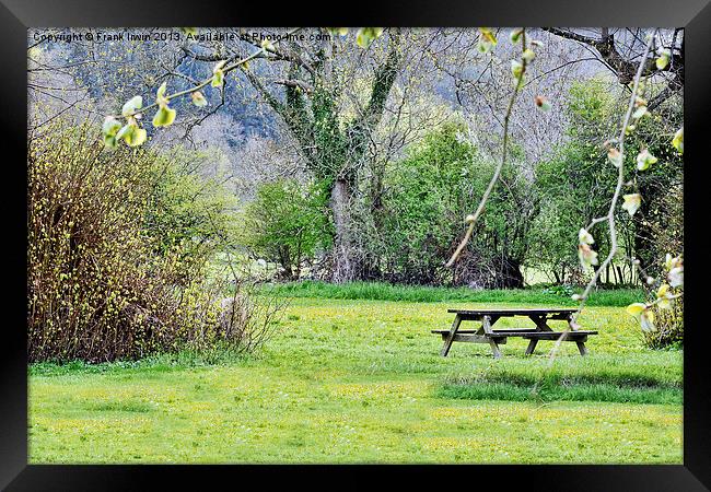 A quiet secluded place in Llanfair TH Framed Print by Frank Irwin