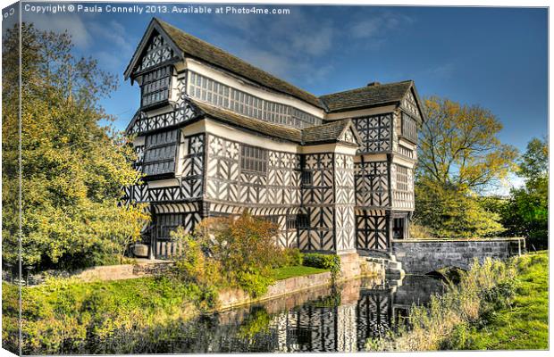 Little Moreton Hall Canvas Print by Paula Connelly