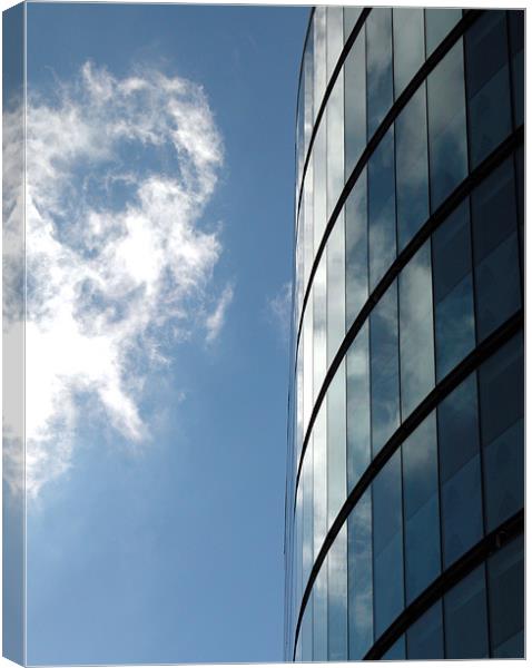 Windows and Clouds Canvas Print by Jonathan Pankhurst