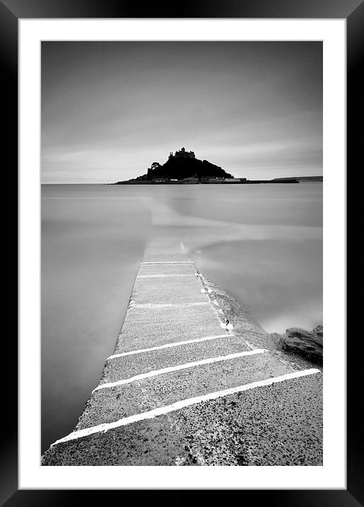 St Michaels Mount Framed Mounted Print by Chris Frost