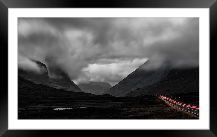Three Sisters, a car and a motorbike Framed Mounted Print by Andy Redhead