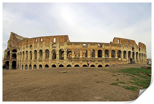 Roman Colosseum Print by Tony Murtagh