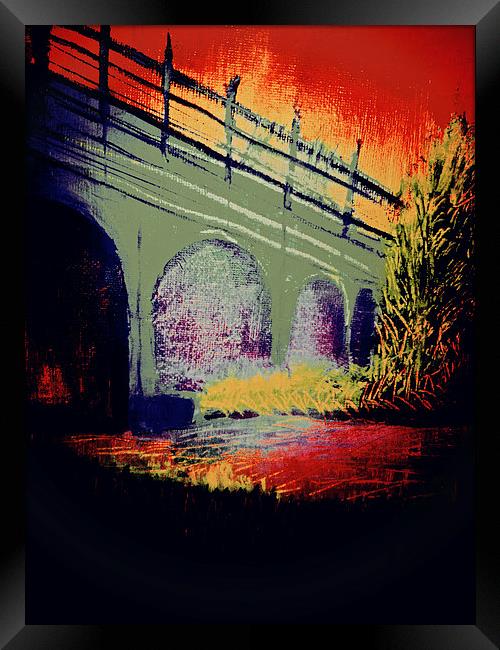 The Bridge Framed Print by Carmel Fiorentini