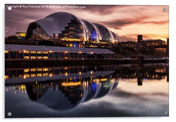 The Sage in Gateshead Acrylic by Ray Pritchard