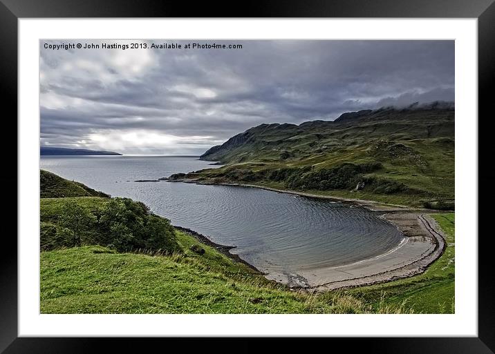 Serenity of the Sound Framed Mounted Print by John Hastings