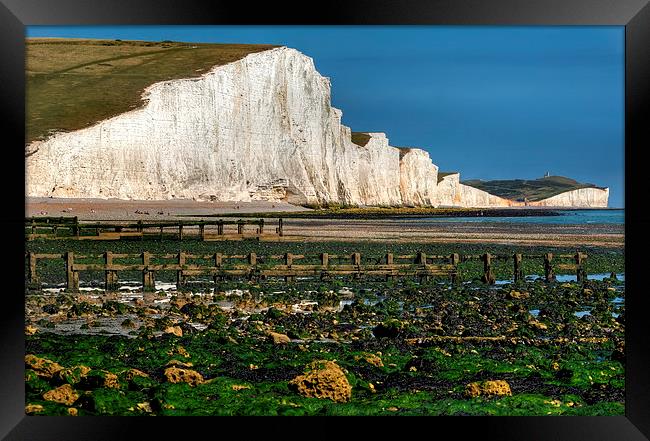 seven sisters Framed Print by sam moore