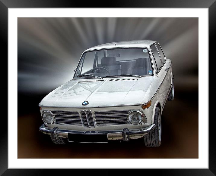 BMW Framed Mounted Print by Thanet Photos