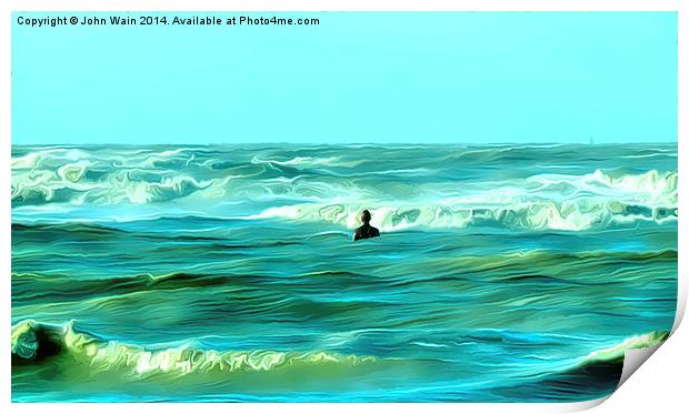 In the Surf Print by John Wain