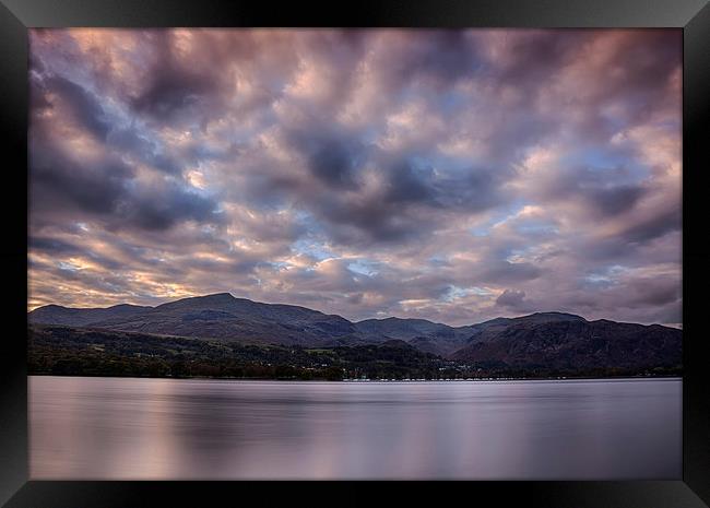 Coniston Water Framed Print by Graham Moore