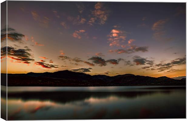 Coniston Water Canvas Print by Graham Moore