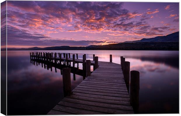 Coniston Water Canvas Print by Graham Moore