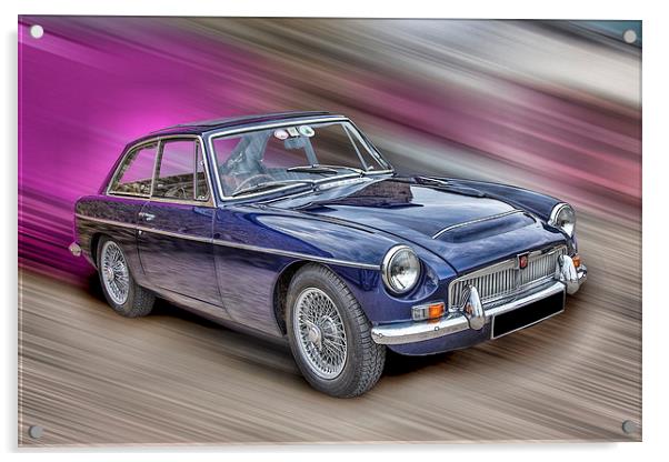 MG Mgc GT Acrylic by Thanet Photos