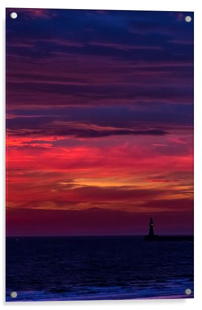 Sunrise Acrylic by Gary Finnigan