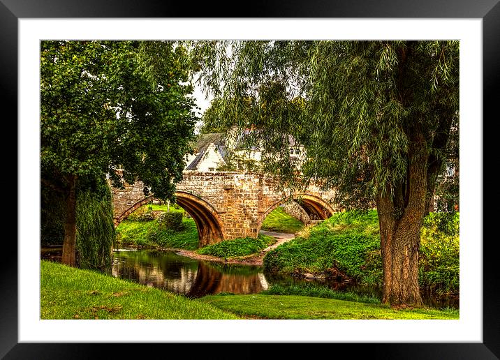 Jed River View Framed Mounted Print by Nige Morton