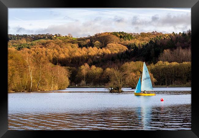 Etherow Country Park, Compstall Framed Print by Andy McGarry