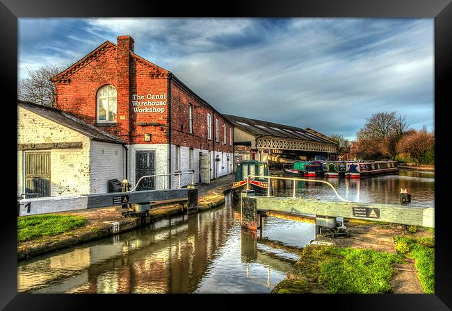 Chester Urban Waterways Framed Print by Pete Lawless