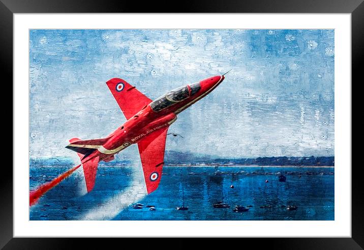 Arrow at Southbourne on canvas Framed Mounted Print by JC studios LRPS ARPS