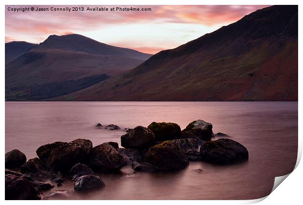 Wastwater, Cumbria. Print by Jason Connolly