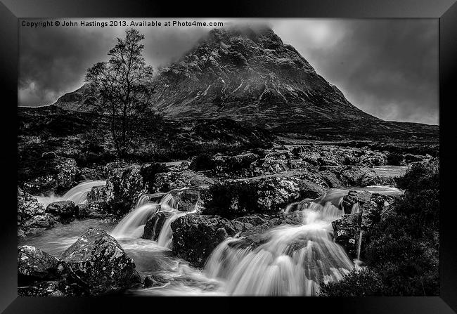 The Majestic Stob Dearg Framed Print by John Hastings