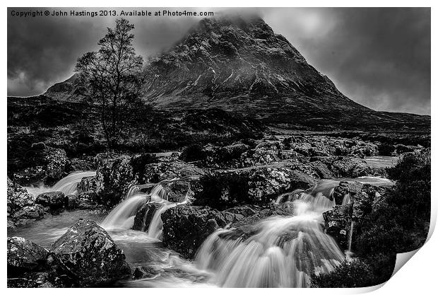 The Majestic Stob Dearg Print by John Hastings