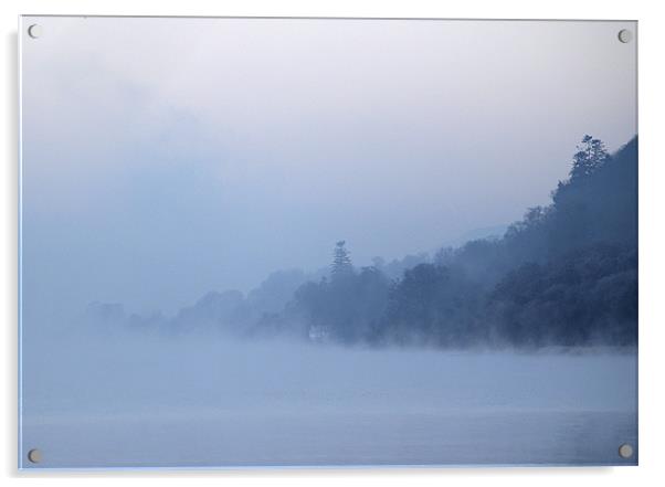 Misty Blue Acrylic by Richard Penlington